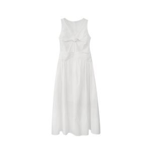 Sleeveless vest dress for women