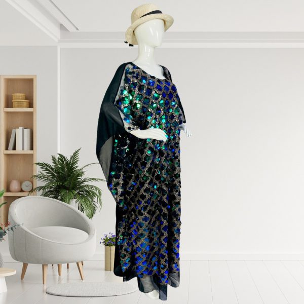 Beaded irregular dress for women's sequin dress - Image 2