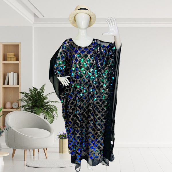 Beaded irregular dress for women's sequin dress - Image 5